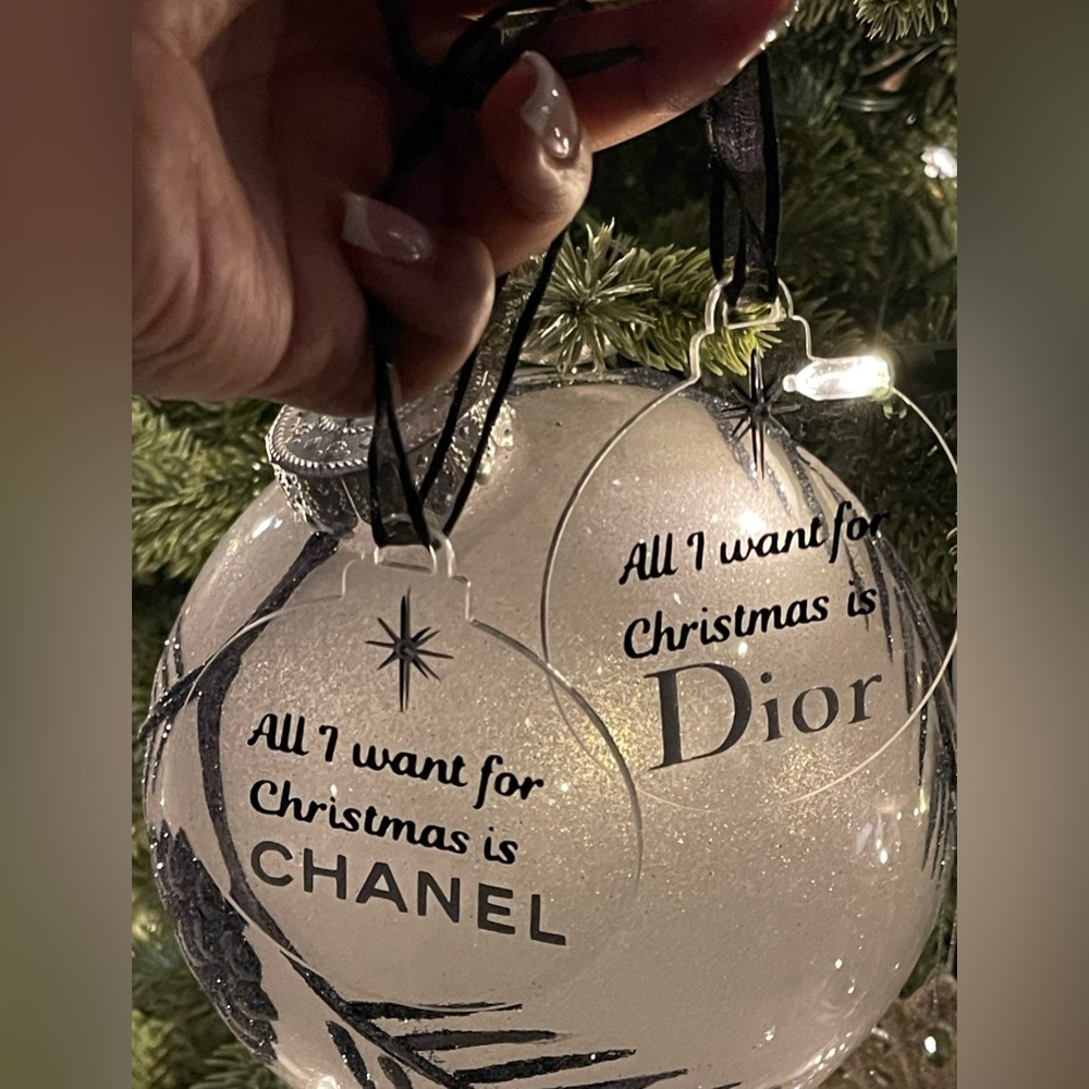 Handmade Designer Inspired Christmas Ornaments